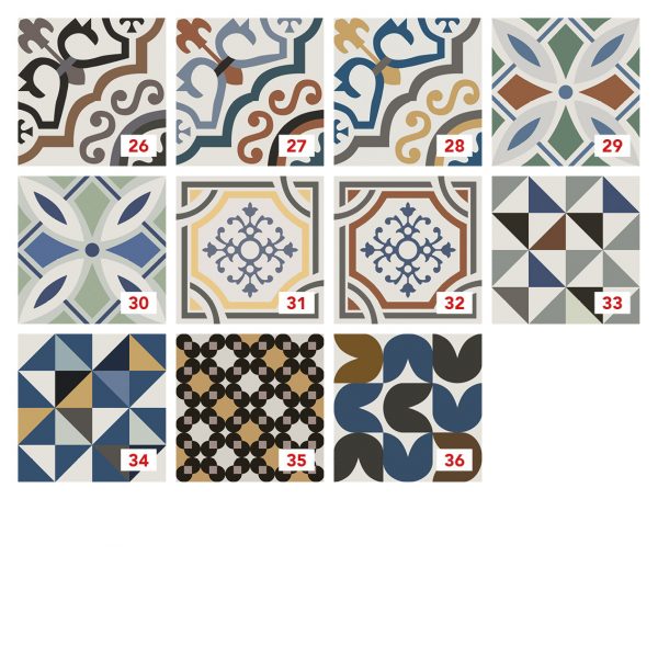 Cementina Vintage Multicolor