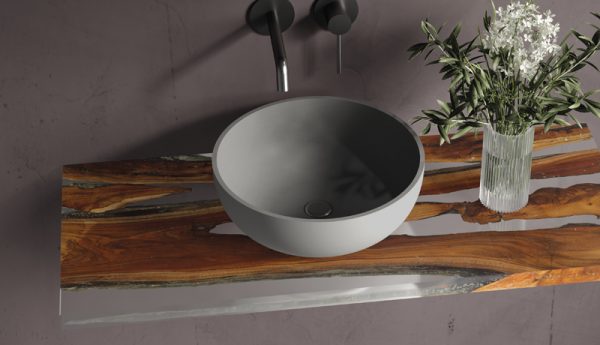 Top Lavabo Atlantic Wood Trasparente