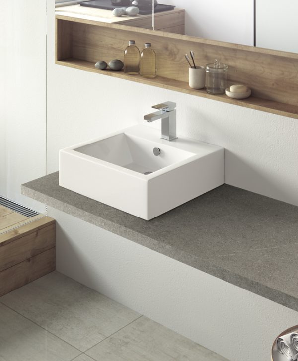 Top Lavabo Corinto Grigio